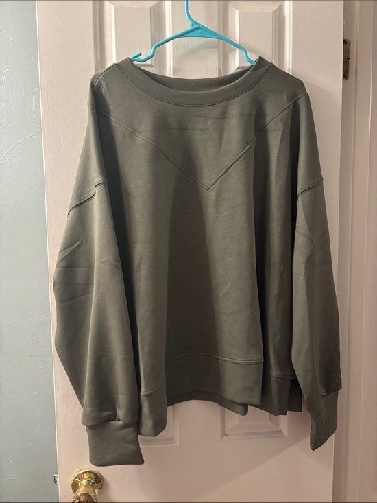 white birch Tops - White Birch Olive Green Pullover